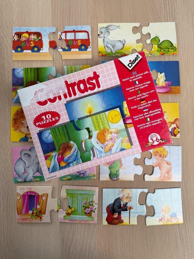 Contrast (Diset), Ophalen of Verzenden, Gebruikt, Taal en Lezen
