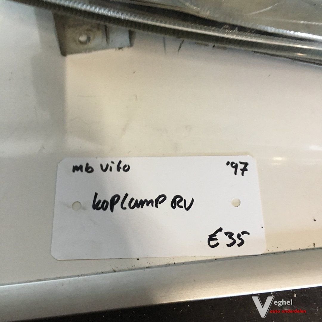 Mercedes Vito 1997 Koplamp Rechtsvoor, Gebruikt, -, -, Ophalen of Verzenden