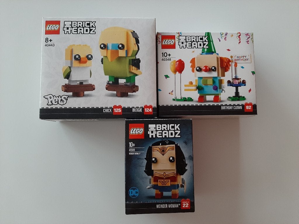 Lego Brickheadz 15€/stuk, BrickHeadz, Lego, Nieuw, Ophalen of Verzenden