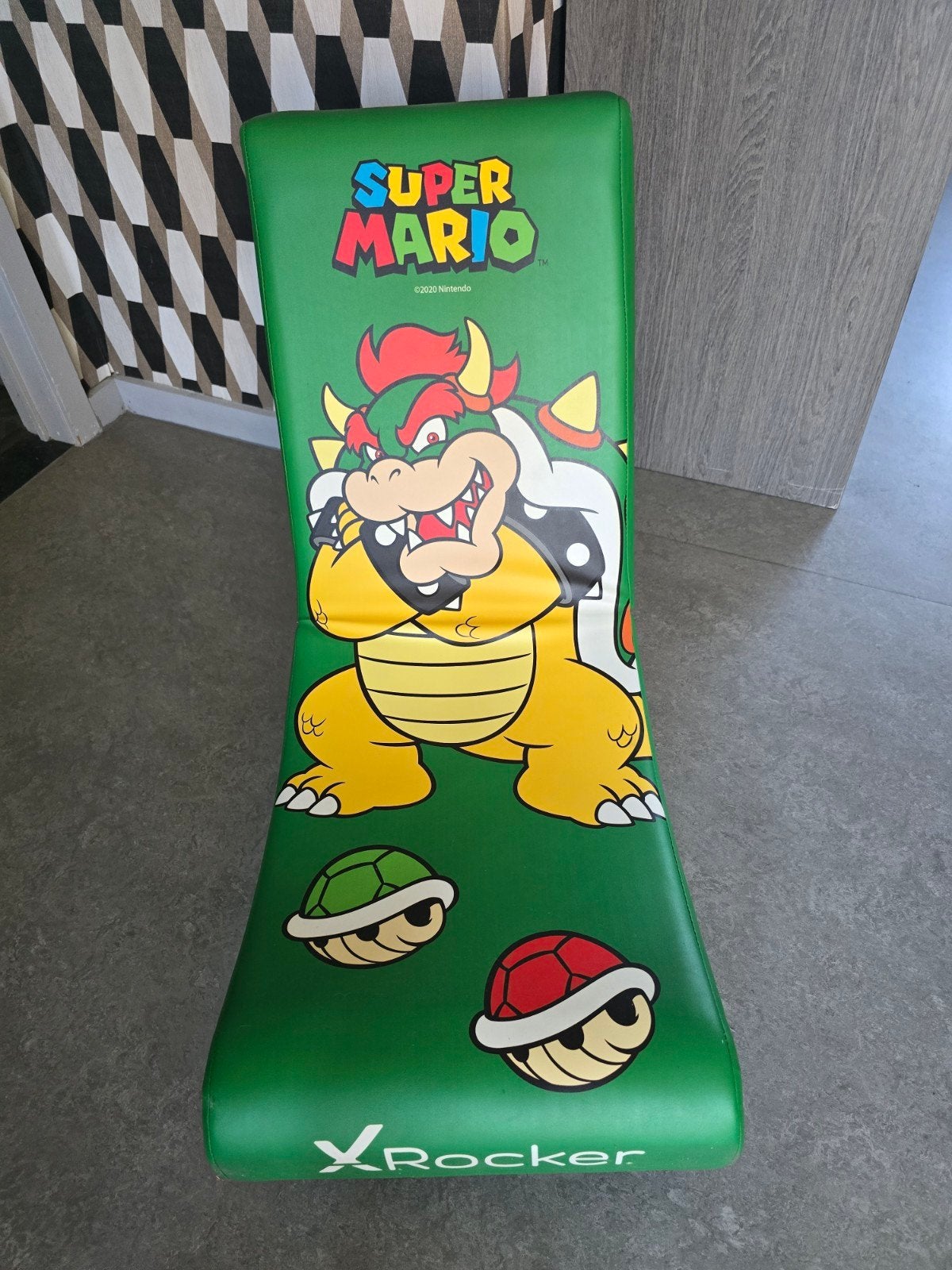 X Rocker Nintendo Gamestoel – Super Mario editie (Bowser), Ophalen, Gebruikt