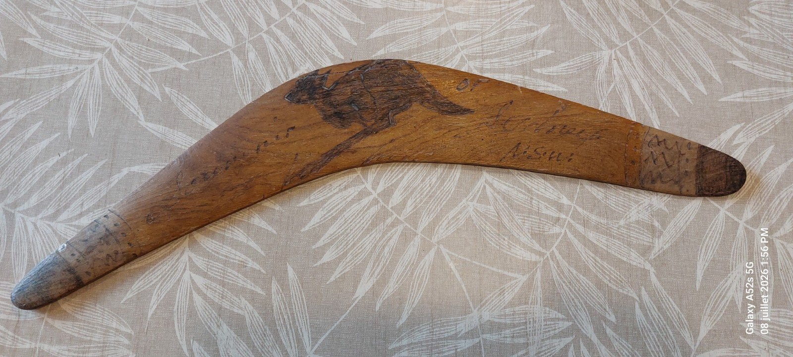 Véritable boomerang australien, Verzamelen