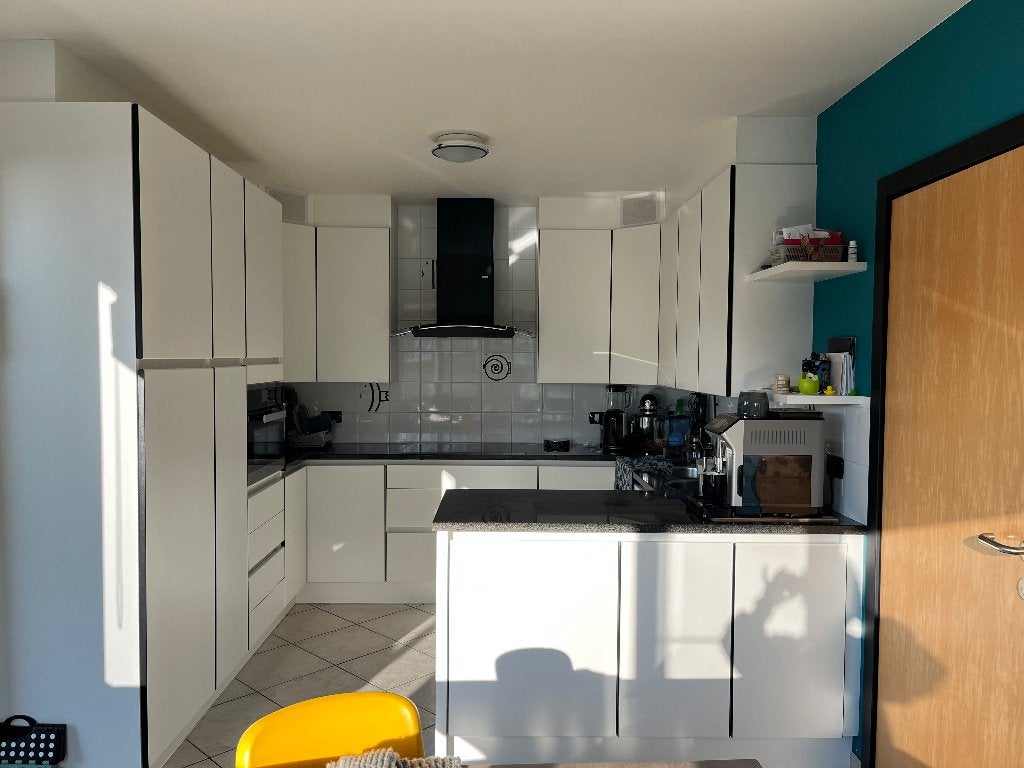 Keuken in goede staat., Sans poignée, Granit ou Pierre, Enlèvement, Utilisé