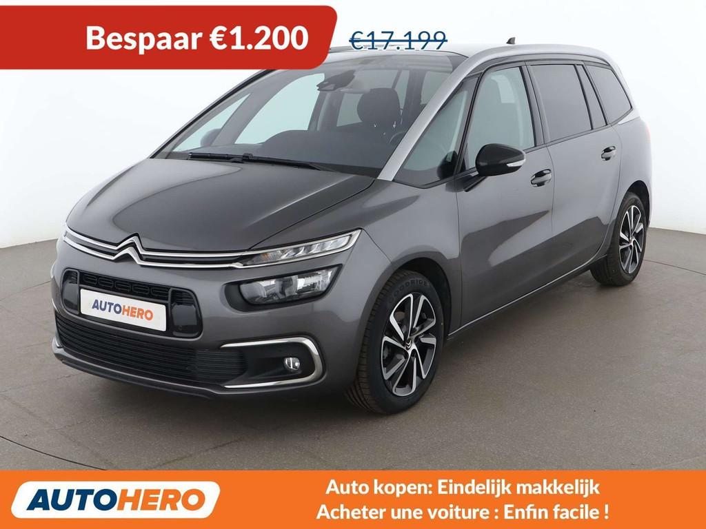 Citroën C4 Spacetourer 1.5 Blue-HDi Shine (bj 2021), Auto's, Gebruikt, 1505 kg, 7 zetels, 96 kW