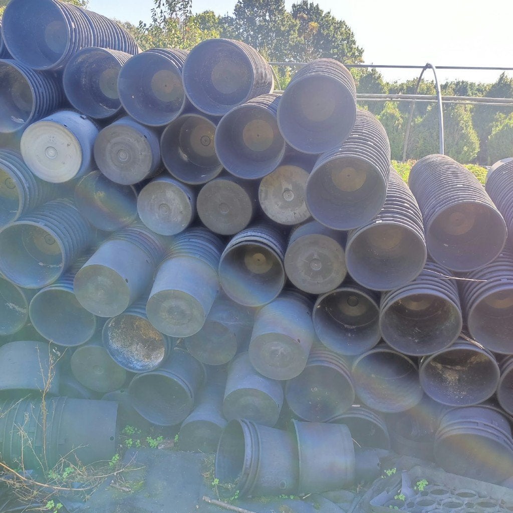 plastiekpotten goede staat 7.5 liter en 10 liter, Enlèvement