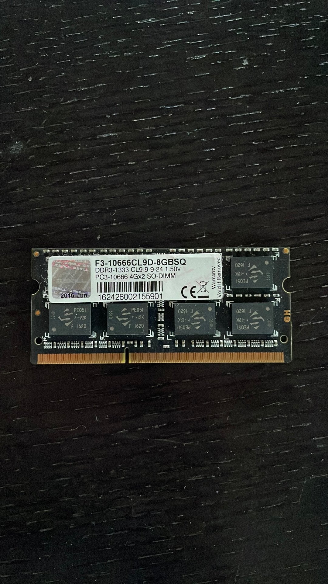 8 GB DDR3 natrium RAM, Computers en Software, RAM geheugen, Gebruikt, 8 GB, DDR3, Ophalen of Verzenden
