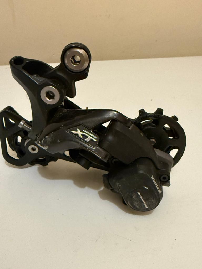Shimano XT achter derailleur, Fietsen en Brommers, Ophalen of Verzenden, Zo goed als nieuw, Derailleur of Ketting, Aluminium