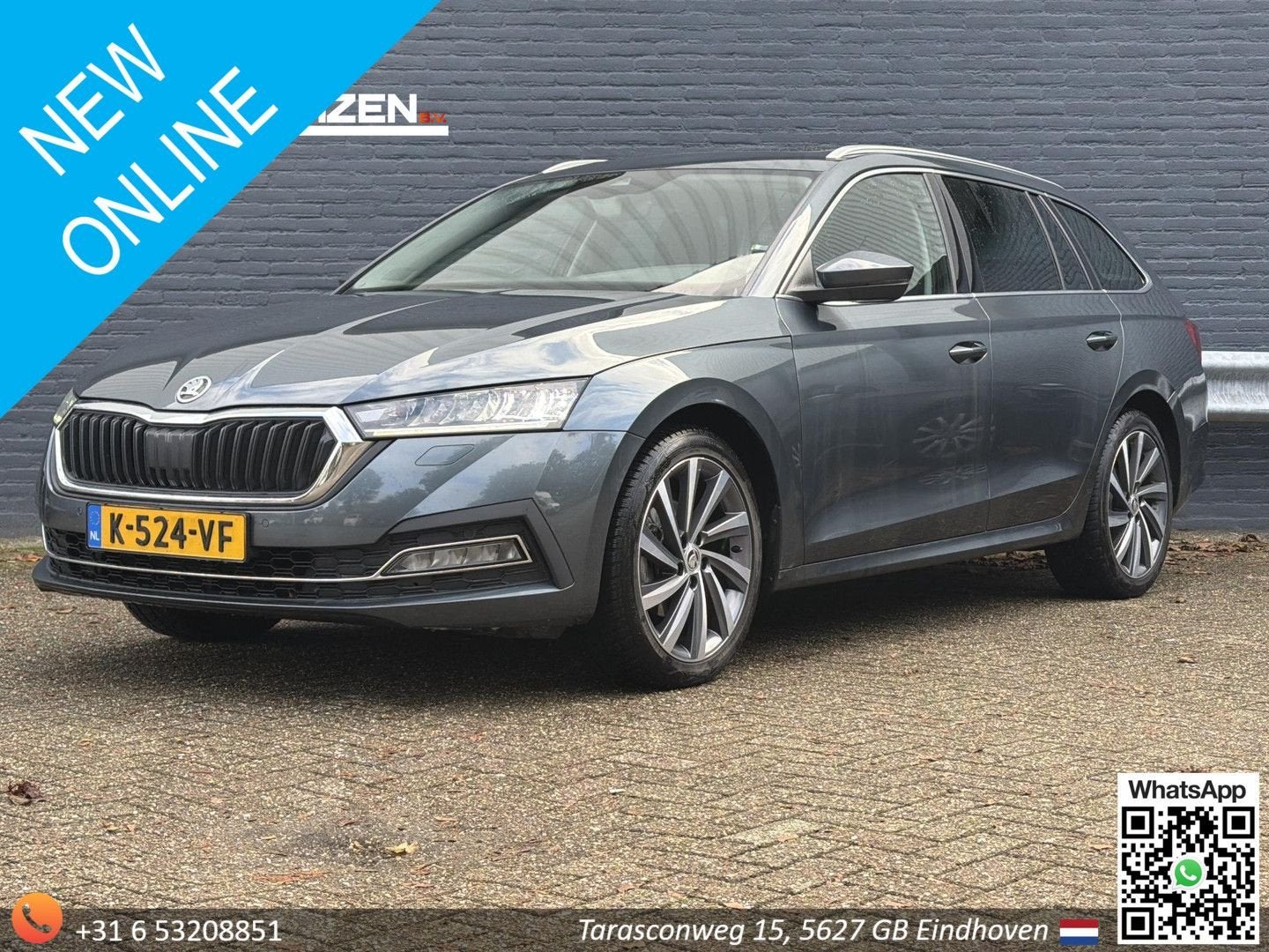 Skoda Octavia Combi Automaat 2.0 TDI | € 9.450,- NETTO! | Pa, Auto's, Automaat, Zwart, Bedrijf, 119 g/km