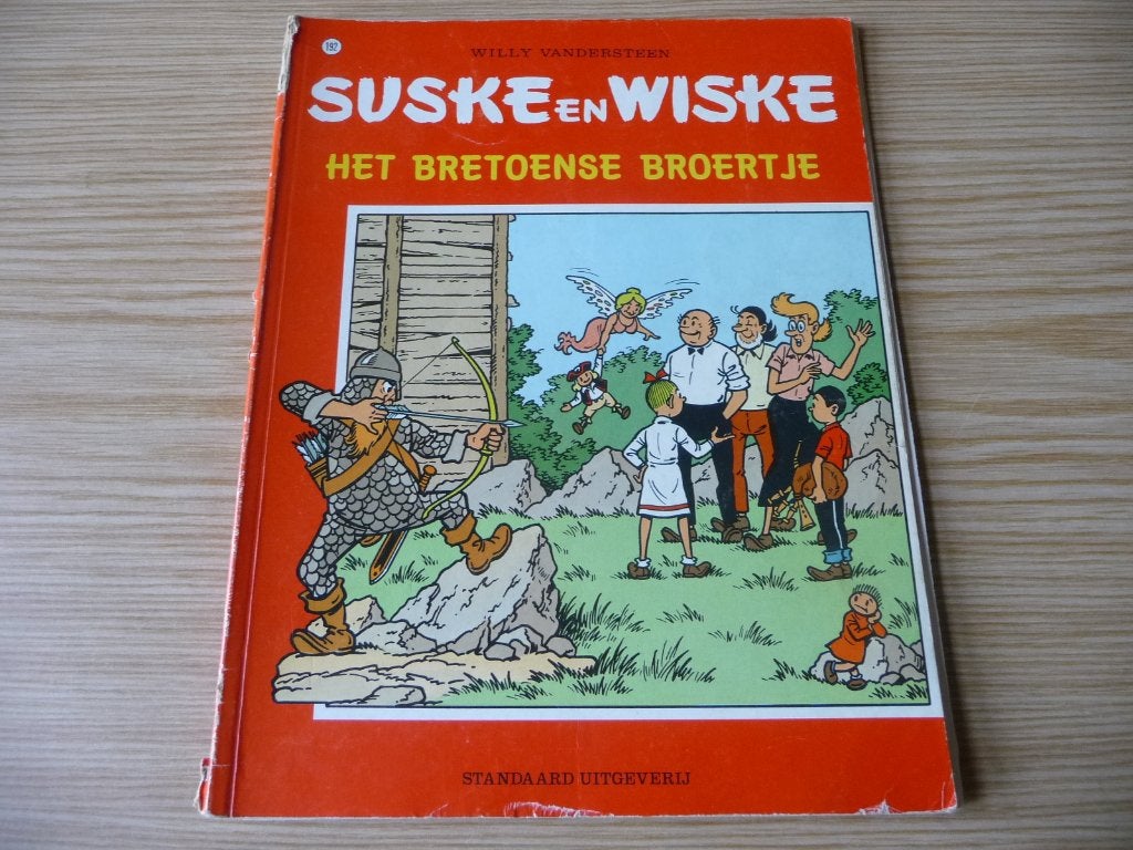 Suske & Wiske 192. Het Bretoense broertje EERSTE DRUK €1, Boeken, Gelezen, Willy Vandersteen, Eén stripboek, Ophalen of Verzenden