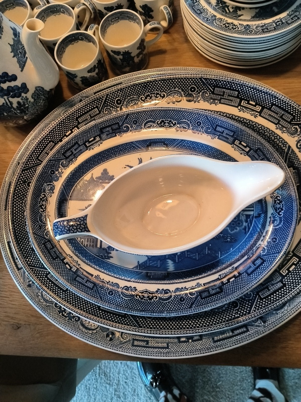 eet en koffie servies 12 delig, Antiek en Kunst, Ophalen