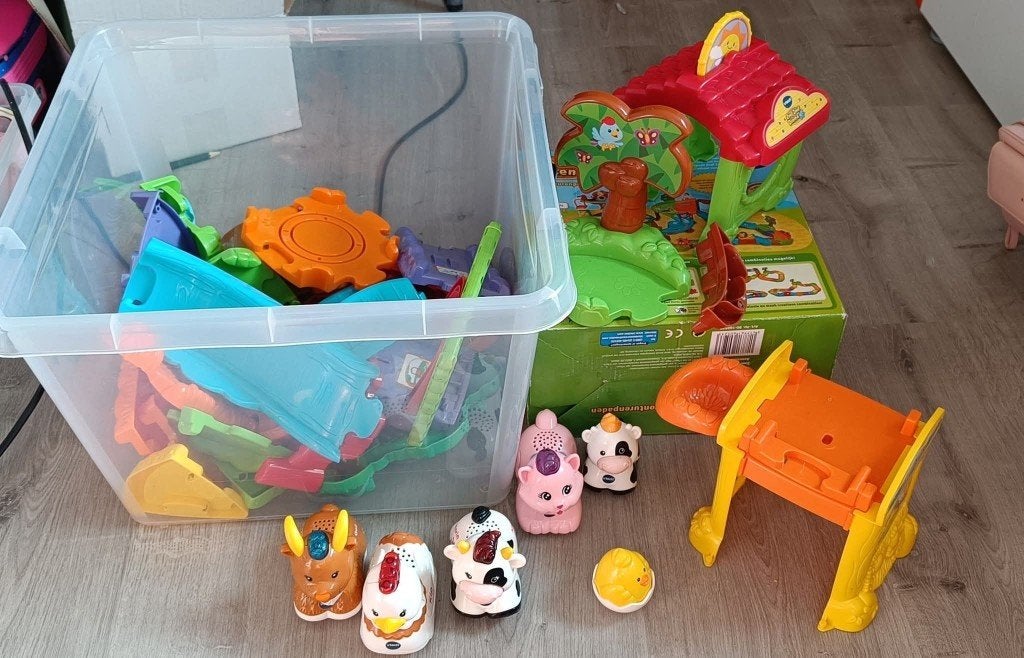Zoef Zoef dieren met huisje, Enfants & Bébés, Enlèvement, Comme neuf, 6 mois à 2 ans