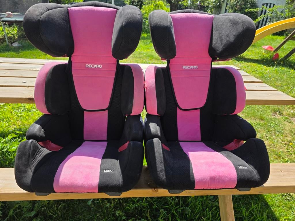 2 x recaro milano, Autres marques, Ceinture de sécurité, Enlèvement, 15 à 36 kg