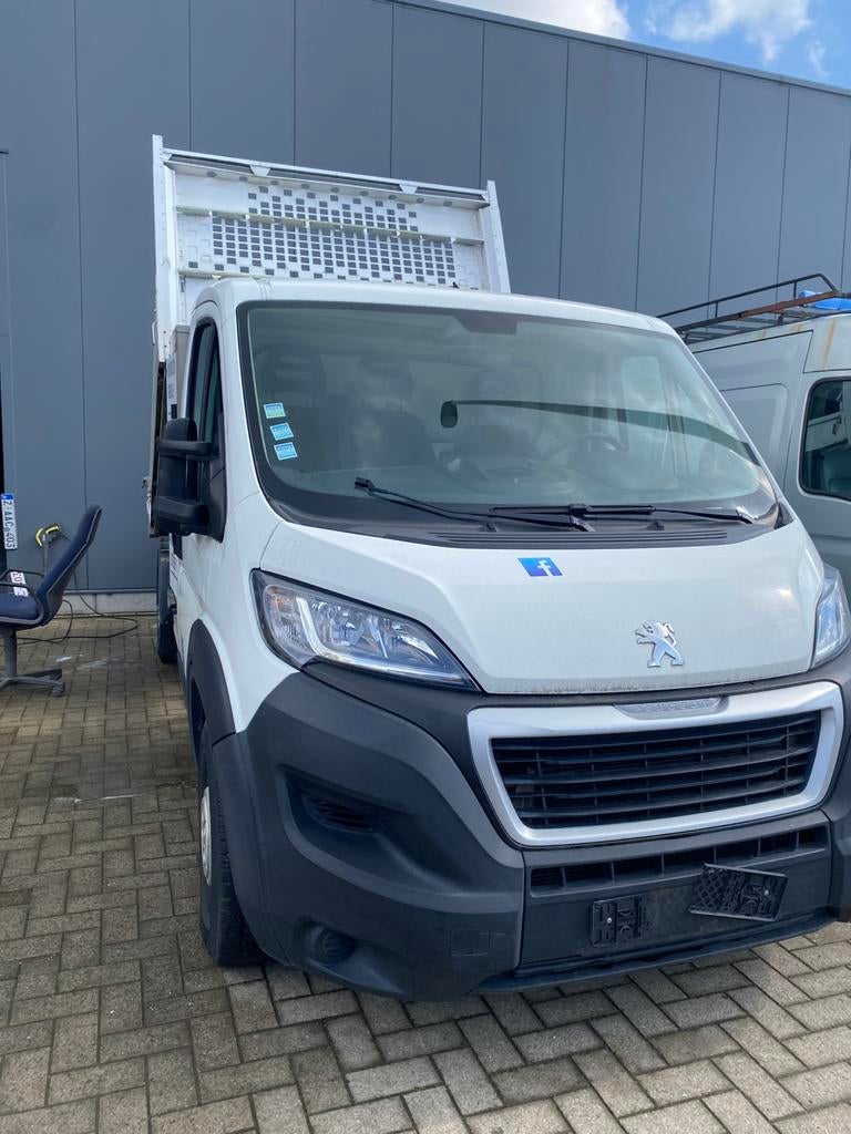 Peugeot boxer 2,2hdi keeper ac 2020, Auto's, Stof, 4 cilinders, Wit, Bedrijf
