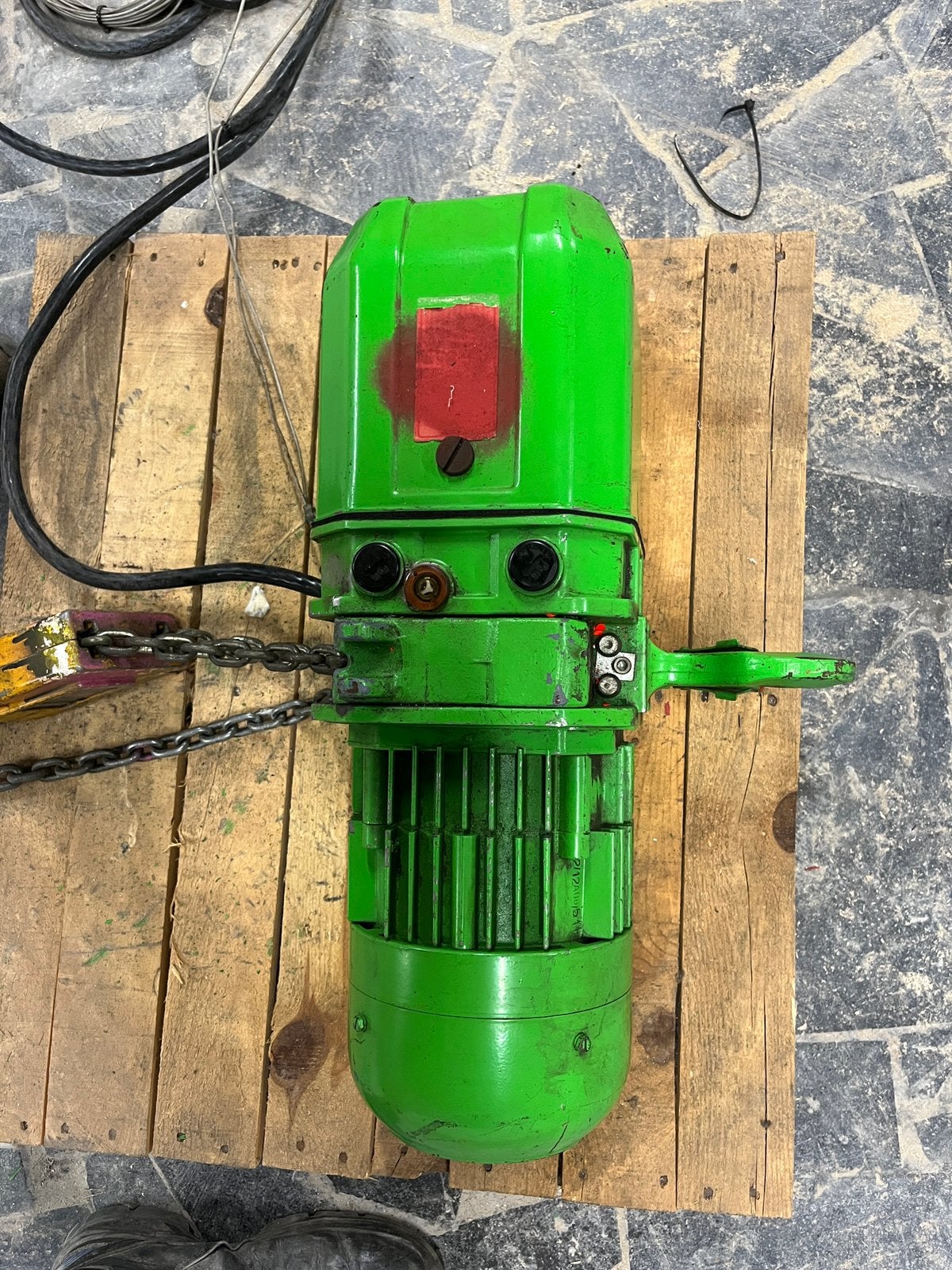Elektrische takel, Ophalen, Gebruikt, Elektrisch
