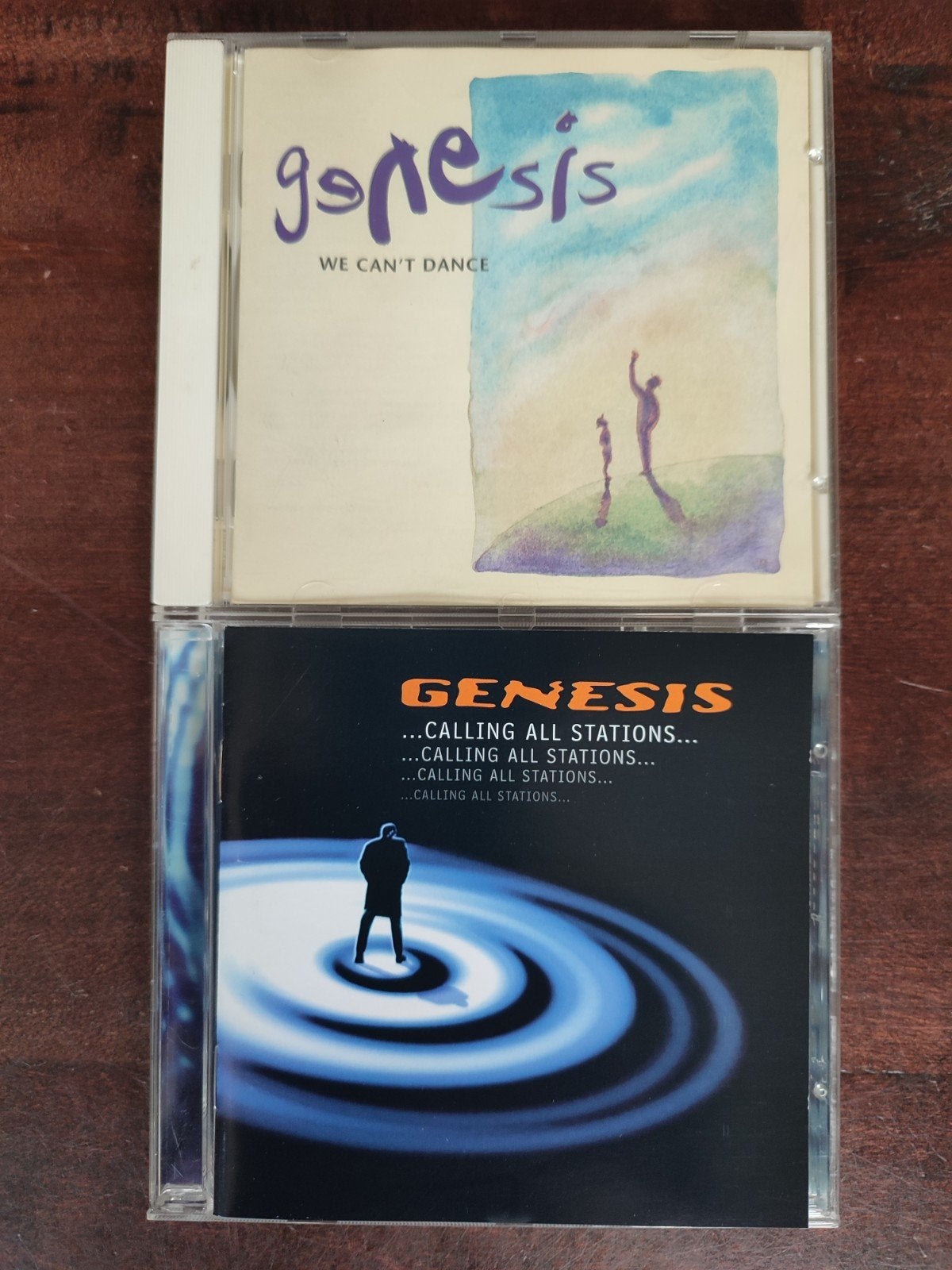 2x CD : GENESIS - WE CAN'T DANCE / CALLING ALL STATIONS, Ophalen of Verzenden, Zo goed als nieuw