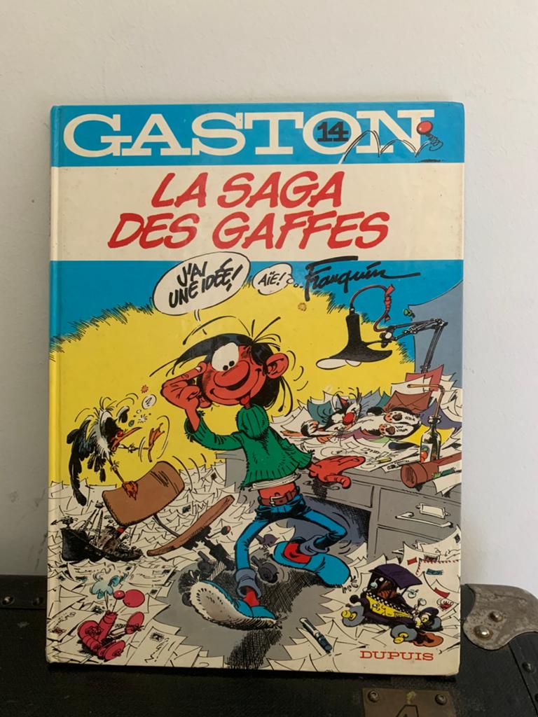 Gaston Lagaffe La saga des gaffes Tome 14 Édition 1982, Enlèvement ou Envoi, Utilisé