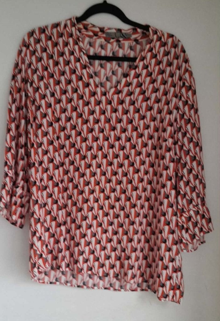 Blouse D'Auvry, Taille 42/44 (L), Comme neuf, D'Auvry, Orange