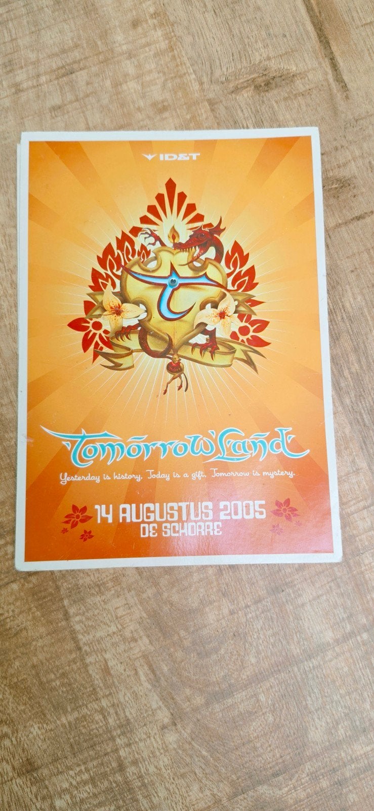 Tomorrowland 2005 map/promo/line-up, Verzamelen, Ophalen of Verzenden, Muziek