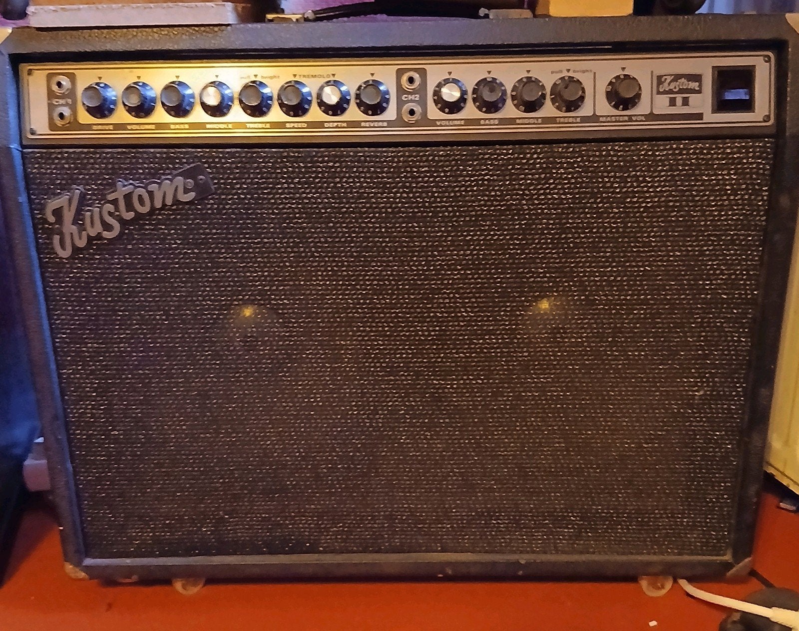 Kustom twin reverb cloon, Muziek en Instrumenten, Versterkers | Bas en Gitaar, Ophalen