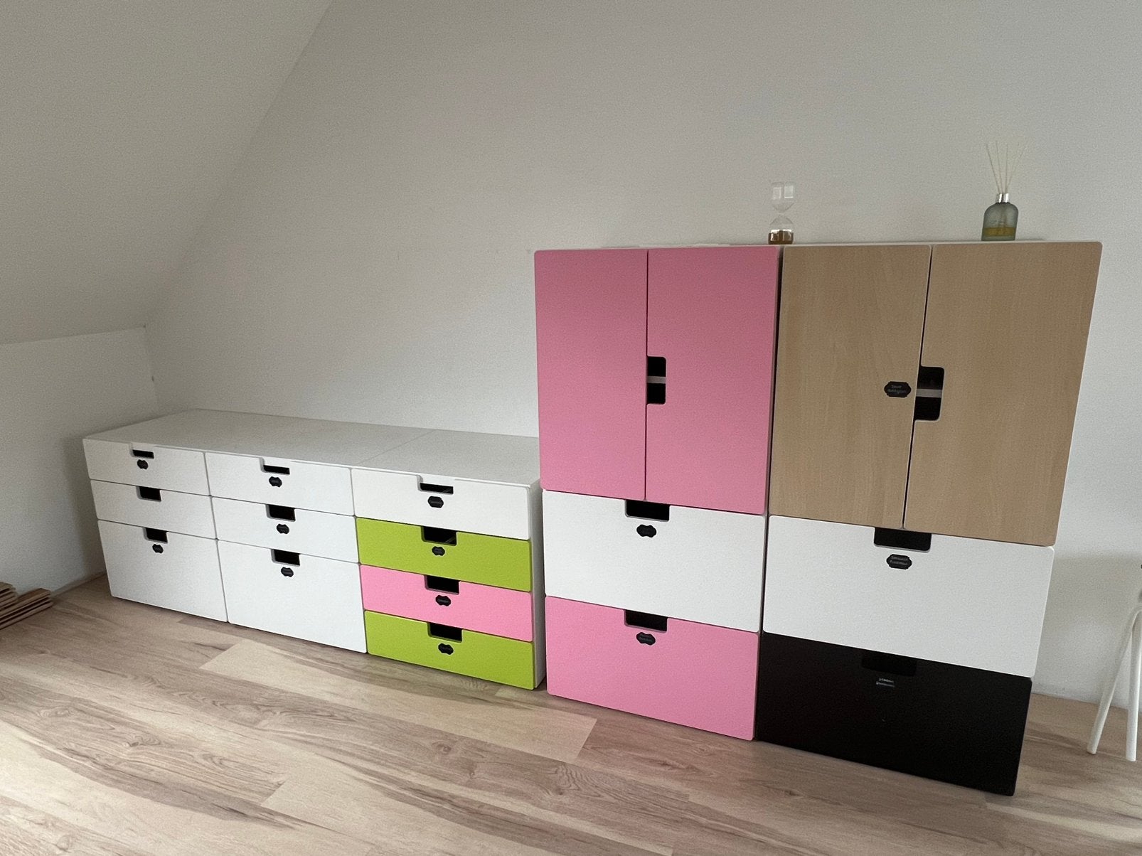 Vends meubles Ikea colorés chambre enfant ou salle de jeu, Enlèvement, Comme neuf