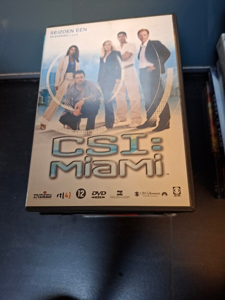 dvd - csi miami - seizoen 1 afl 1/4 - doos 6, Suppléments, Enlèvement ou Envoi, Anglais, Saison 1