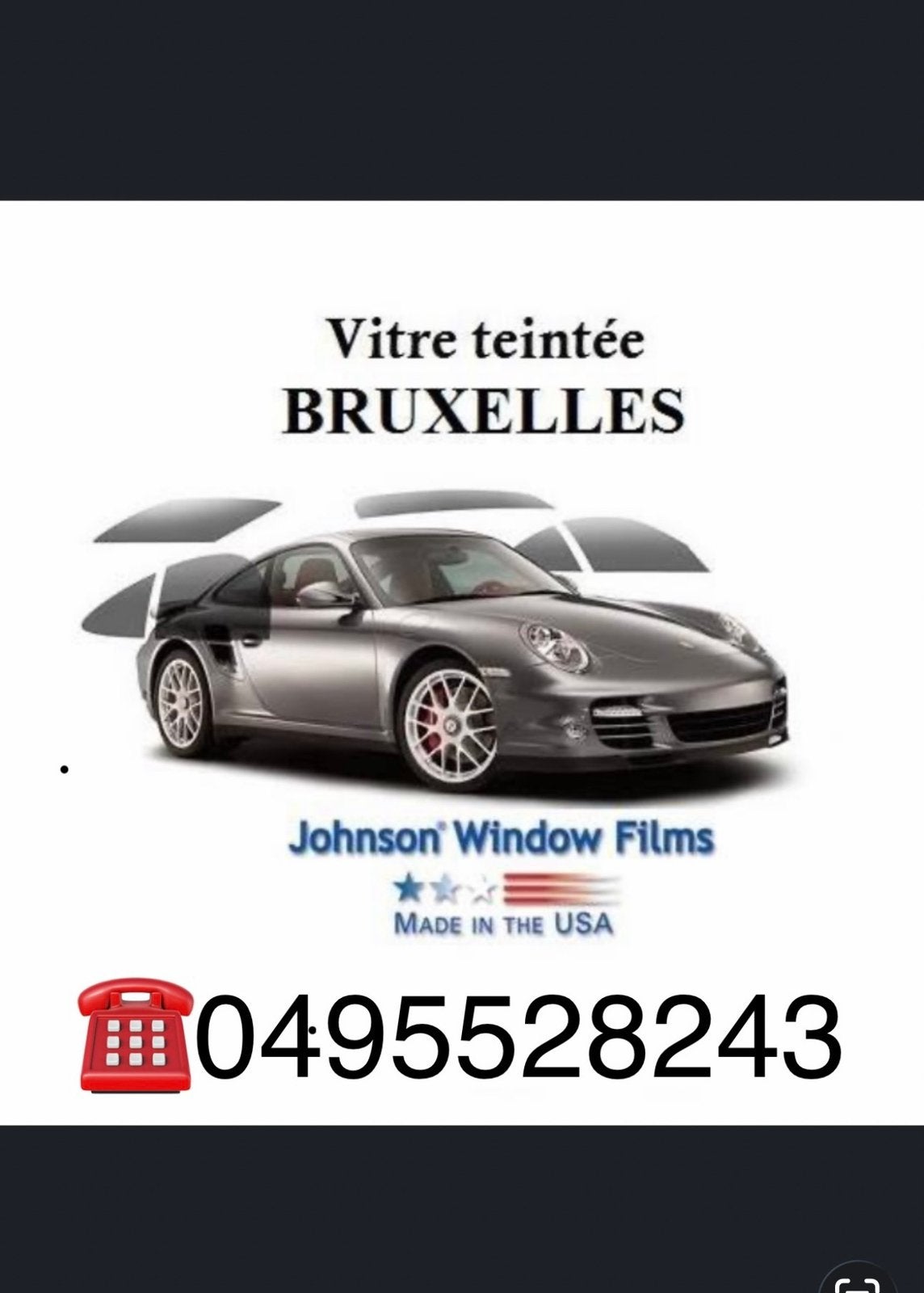 Vitre teintee, Enlèvement