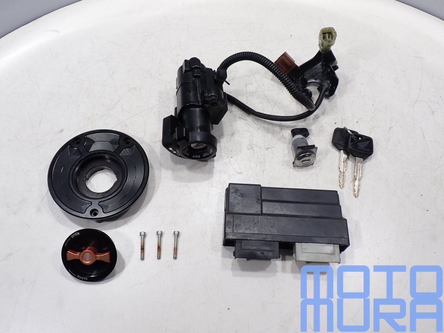 Honda CBR 1000 RR 2004 - 2005 slotset slotenset ecu contacts, Motoren, Ophalen of Verzenden, -, -, -