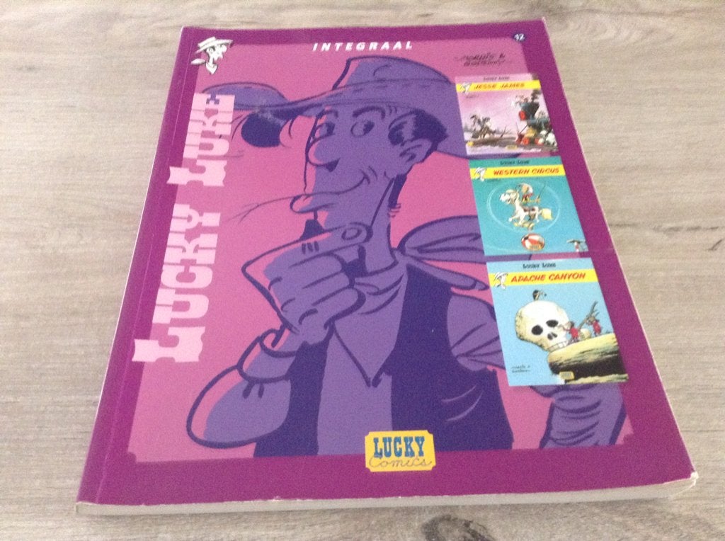 Lucky Luke intergraal stripalbum 12, Boeken, Stripverhalen, Eén stripboek, Ophalen of Verzenden, Zo goed als nieuw, Morris & Goscinny,