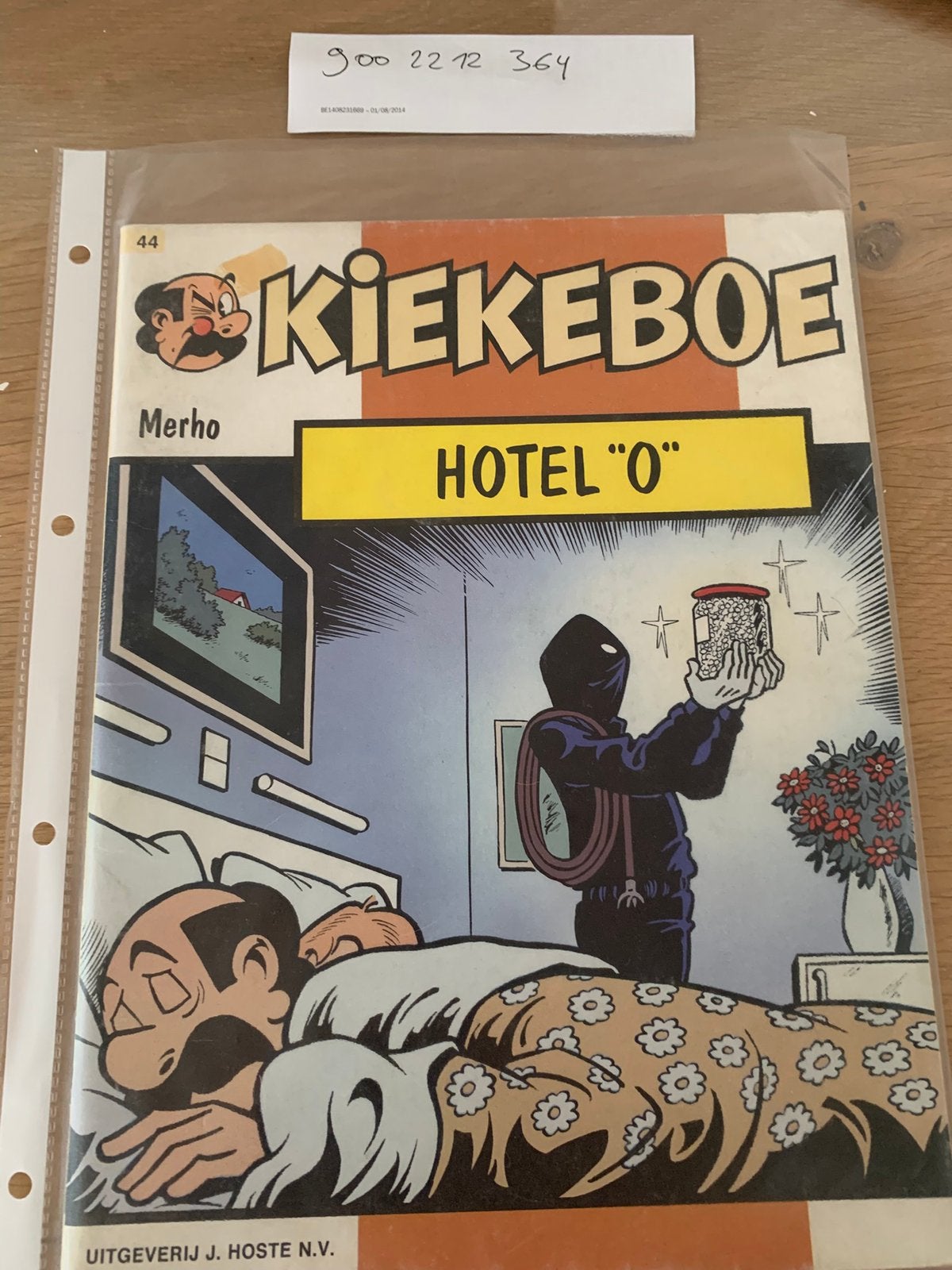 Merho - Kiekeboe - Hotel O (eerste druk), Enlèvement ou Envoi, Comme neuf