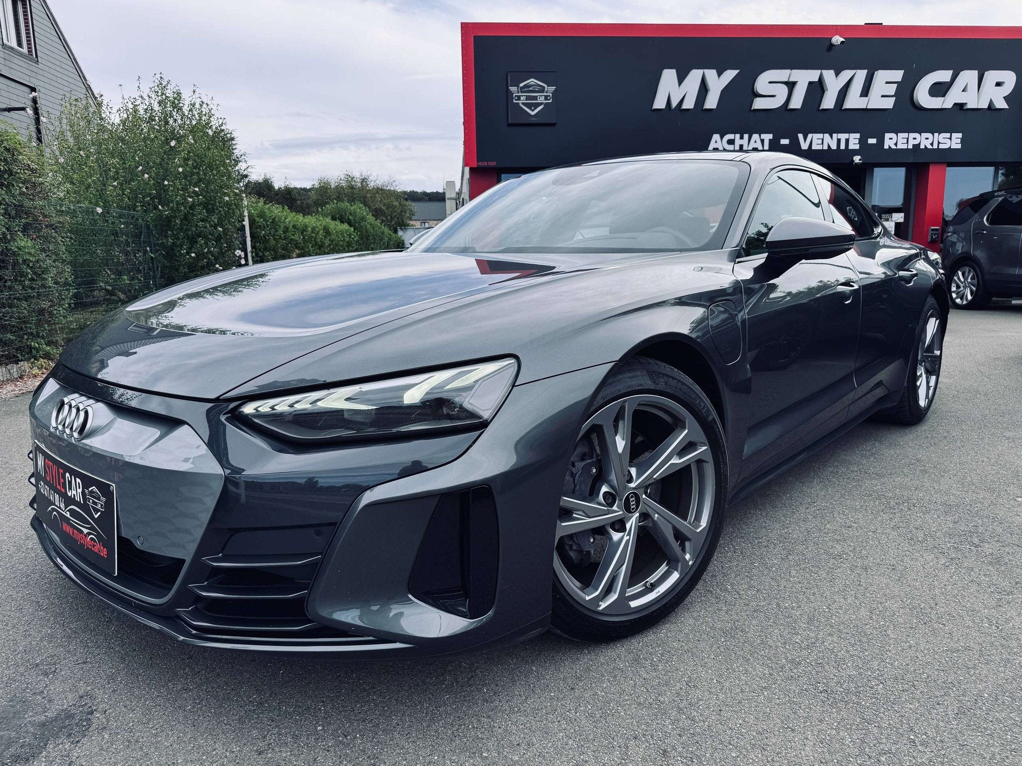 Audi e-tron GT E-Tron GT 93.4 kWh 60 Quattro, Garantie 1 An, Automaat, 4 deurs, Gebruikt, Zwart