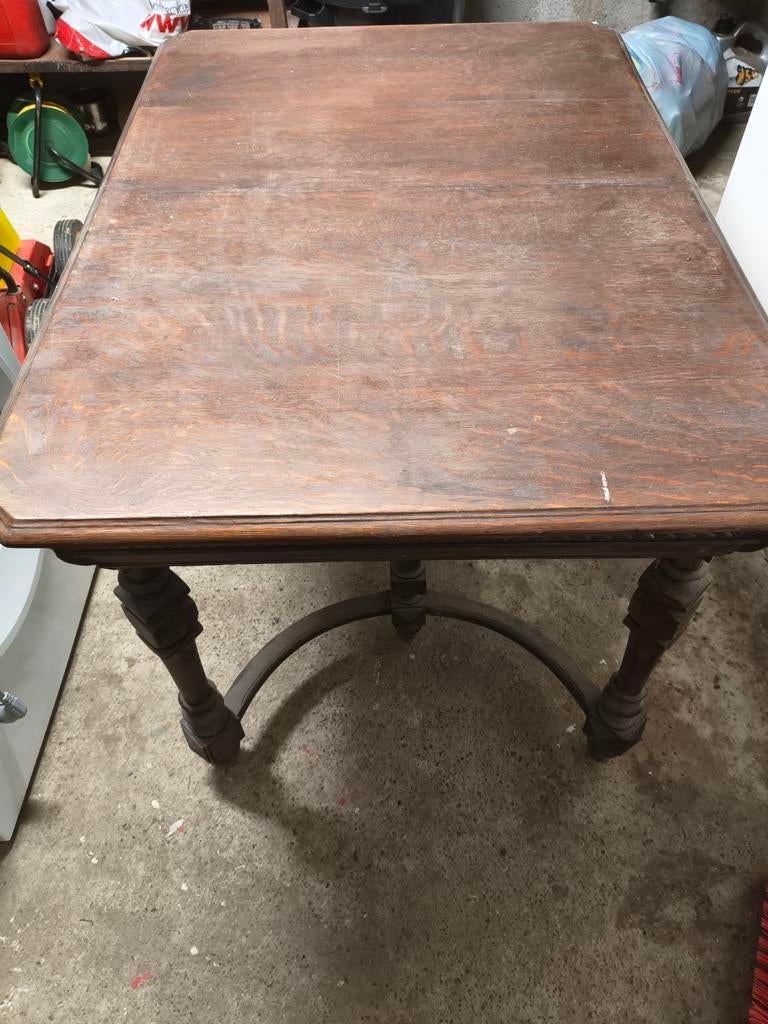 Antieke tafel, Ophalen