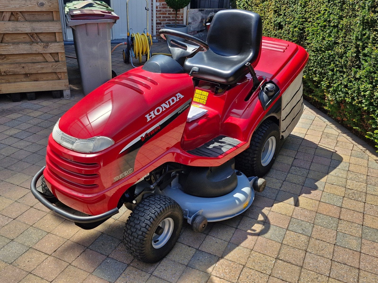 Zitmaaier honda hf2620 hm met 20 pk  gxv motor optiflow, Jardin & Terrasse, Tondeuses autoportées, Honda, Enlèvement, Fonction de mulching