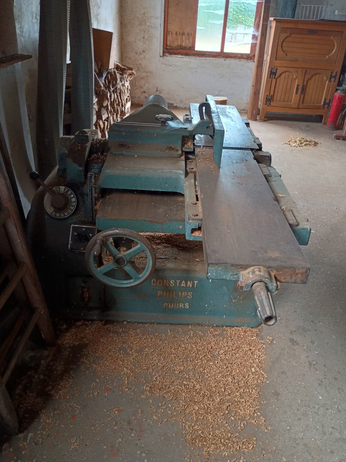 Vlakvandikte schaafmachine, Doe-het-zelf en Bouw, Ophalen