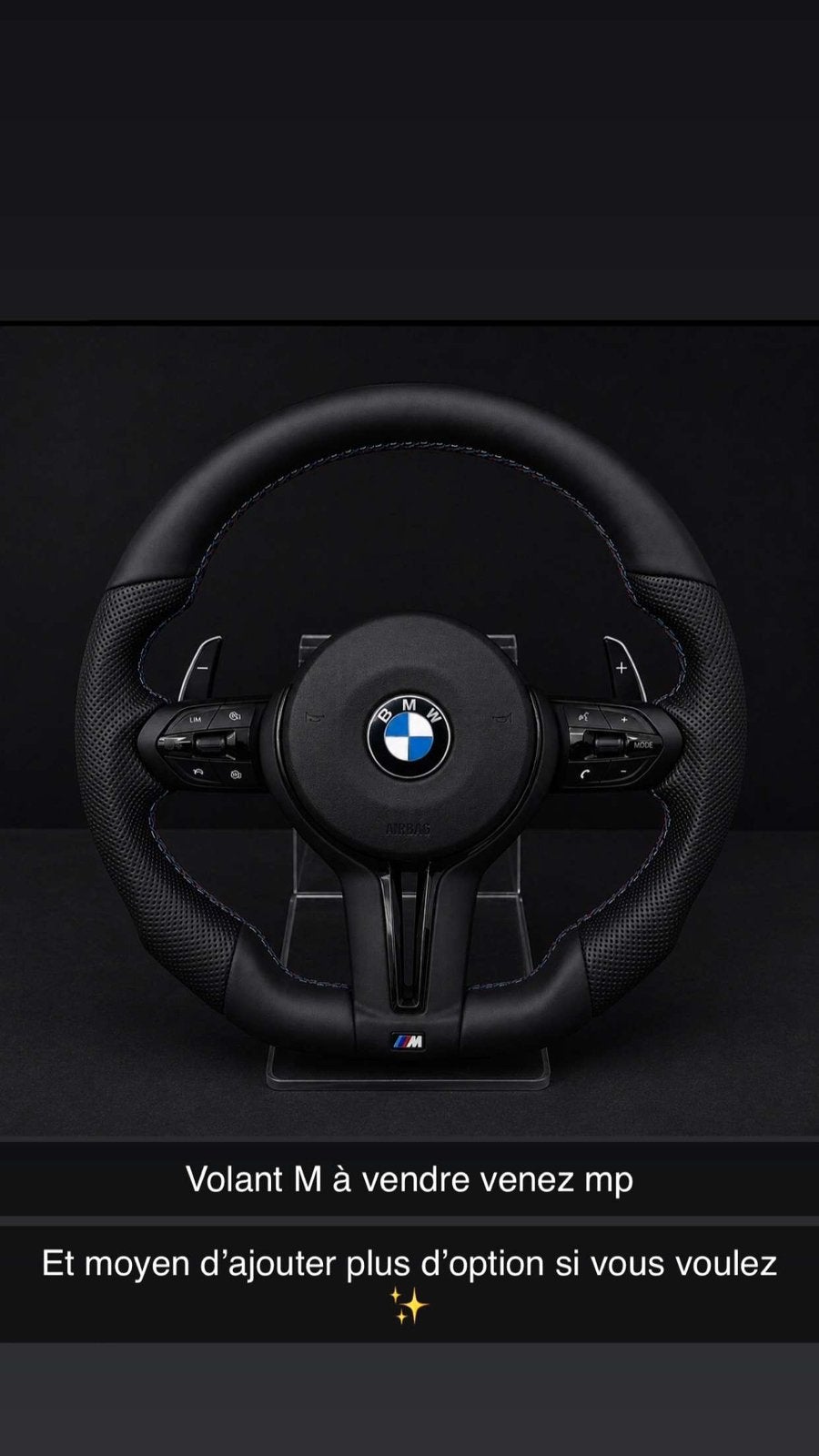 Volant style BMW M, Enlèvement ou Envoi, BMW
