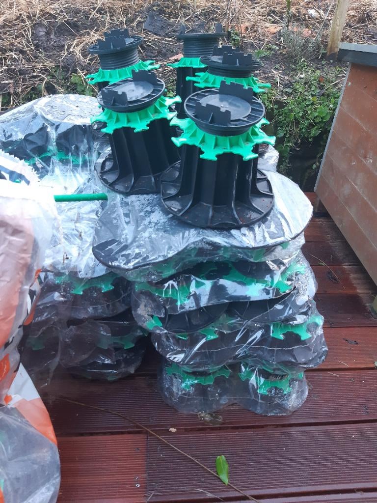 Plots Jouplast pour terrasse, Jardin & Terrasse, Terrasses, Enlèvement, Comme neuf, Autres matériaux