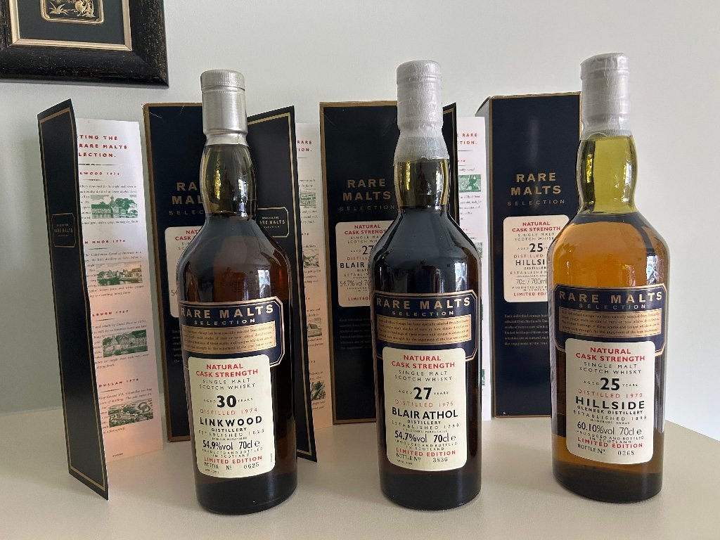 Whisky - 3 magnifiques malts rares, Enlèvement