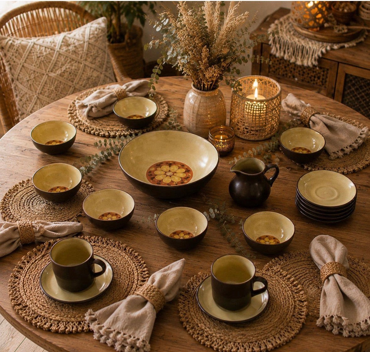 Prachtige Vintage Noritake Folkstone servies “Safari” - ‘70, Ophalen of Verzenden
