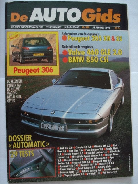 AutoGids 347, Verzenden, Zo goed als nieuw, Algemeen