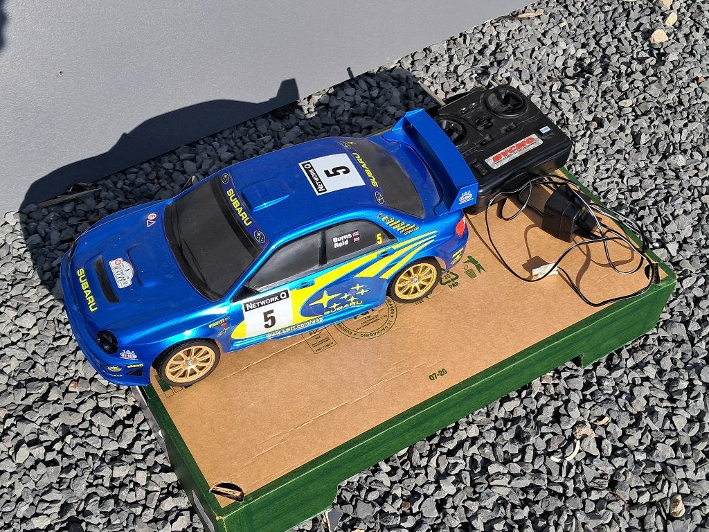 RC 1/10 Subaru, Nieuw, Schaal 1:10, Auto onroad, RTR (Ready to Run)