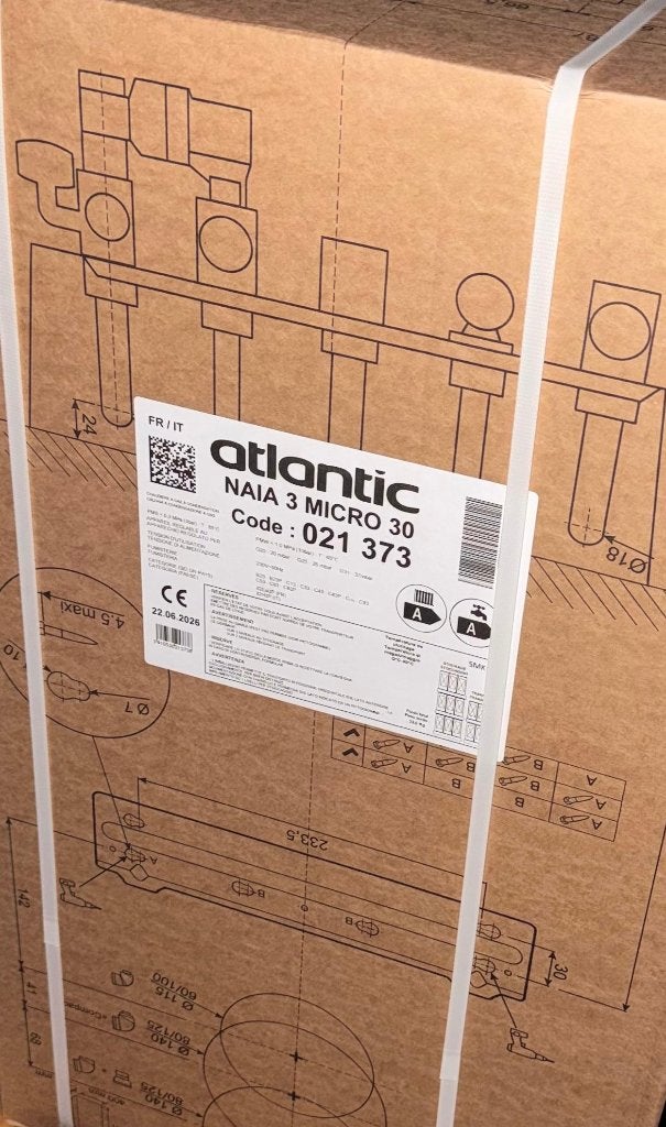 Chaudière NEUVE ATLANTIC NAIA 3 30kw, Enlèvement, Neuf, Moins de 200 watts, Thermostat
