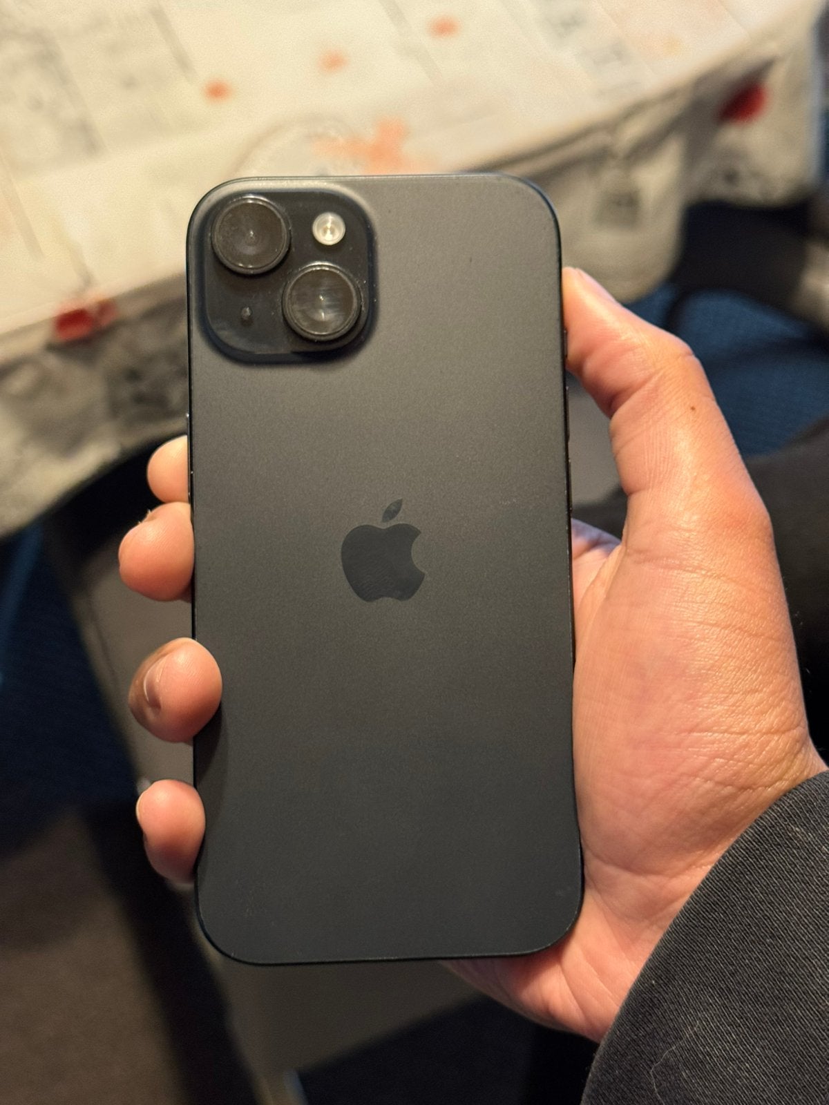 Iphone 15 128 GB, Ophalen, Zwart, Met simlock, Zonder abonnement