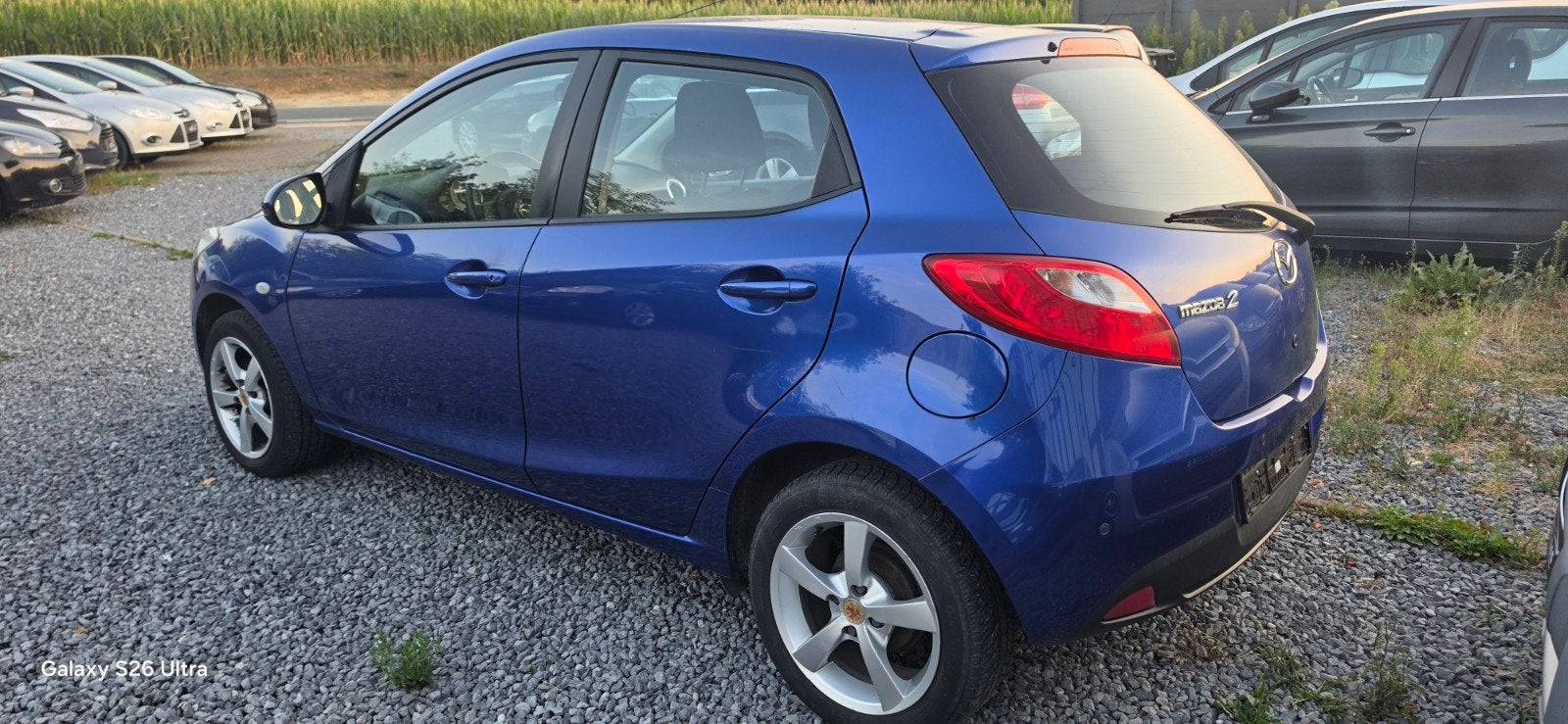 Mazda 2 1.4d 5deurs Airco bj2009, Auto's, Blauw, Bedrijf, Diesel, 5 deurs