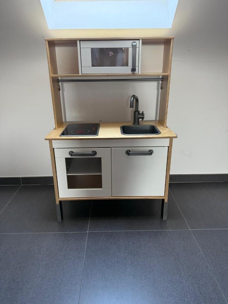 IKEA DUKTIG Keukentje – berken | 72x40x109 cm, Ophalen, Gebruikt, Meubelstuk of Keukentje