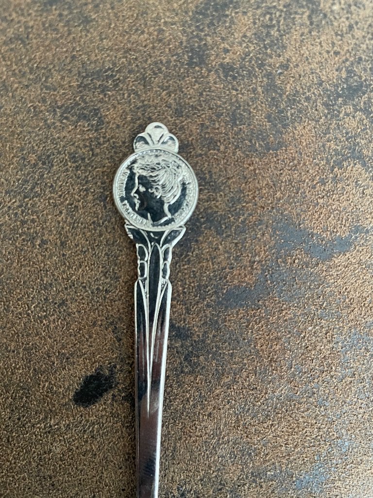 Cuillère à monnaie en argent, Enlèvement ou Envoi, Argent