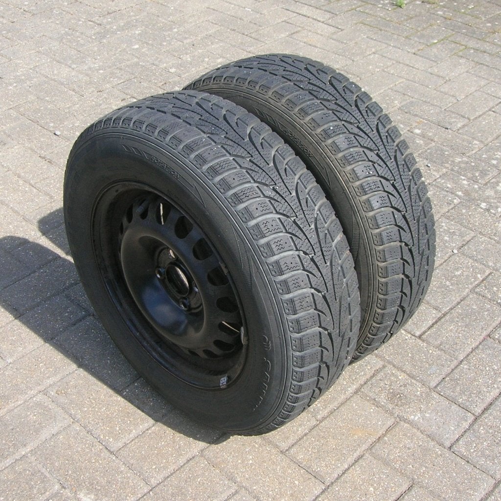 Velgen met winterbanden, Auto-onderdelen, Banden en Velgen, Ophalen, Banden en Velgen, Winterbanden, Personenwagen