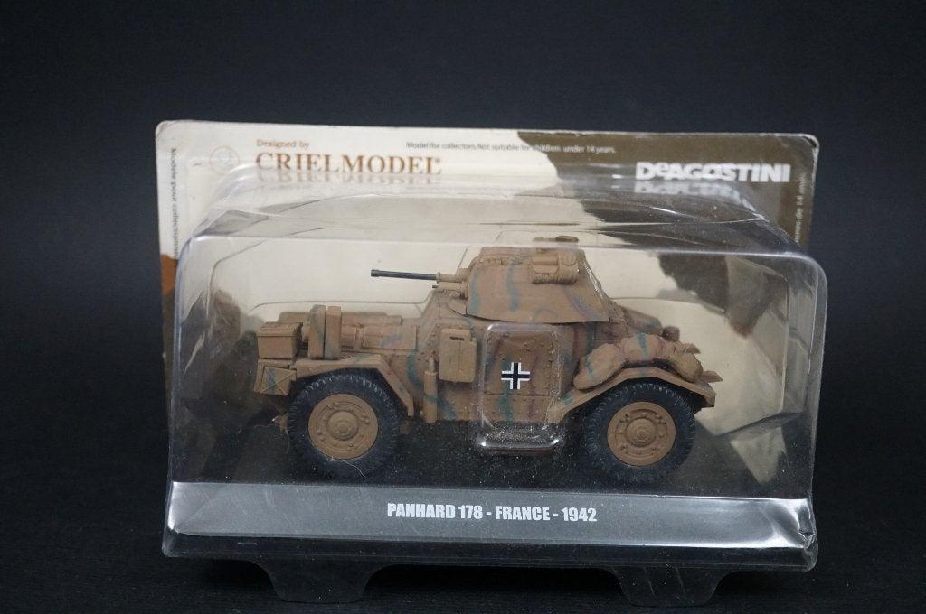 Criel / Deagostini Duitse Panhard 1942 - 1/43 - TOP, Ophalen of Verzenden, Zo goed als nieuw