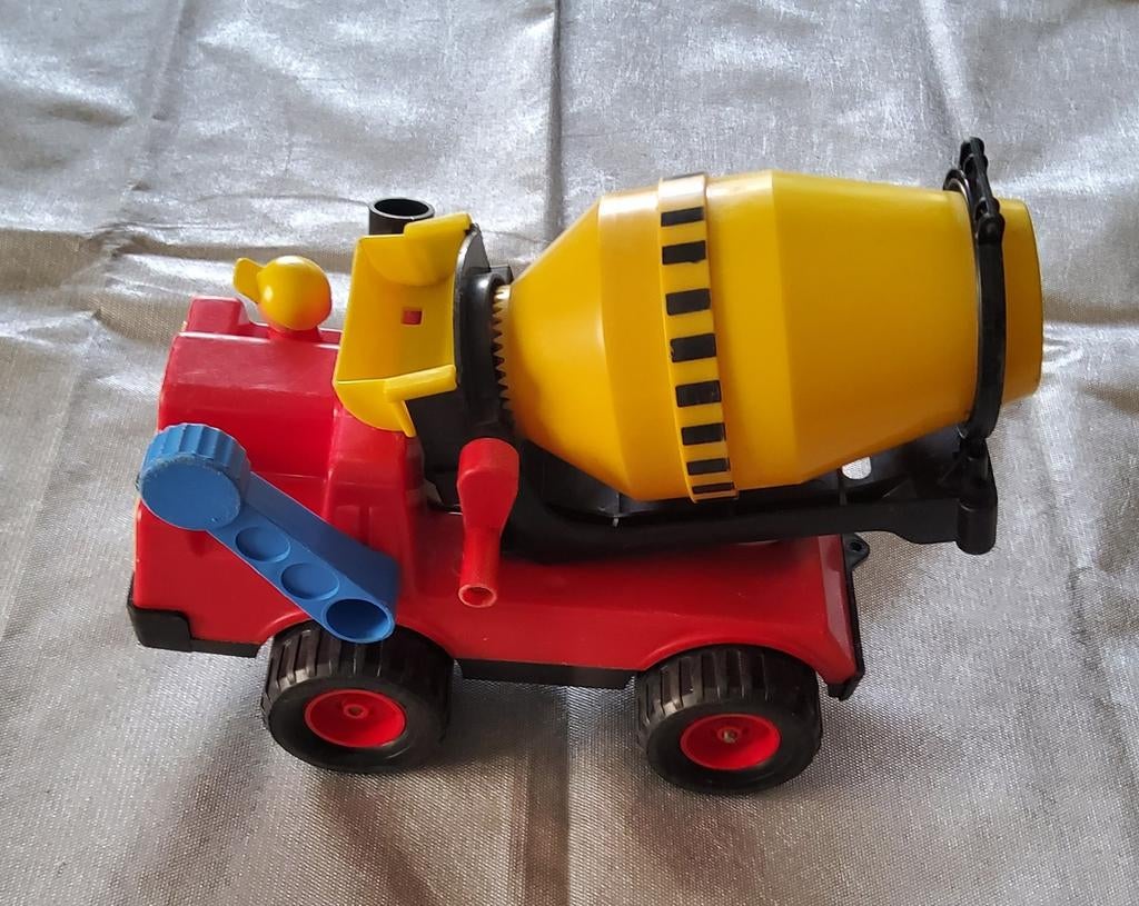 Speelgoed betonmixer (Lengte ca. 30 cm), Ophalen