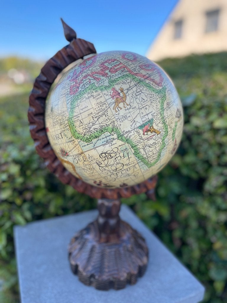Oude wereldbol, Enlèvement