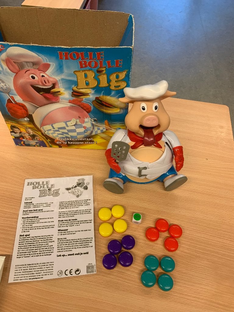 Holle bolle big, Ophalen, Gebruikt