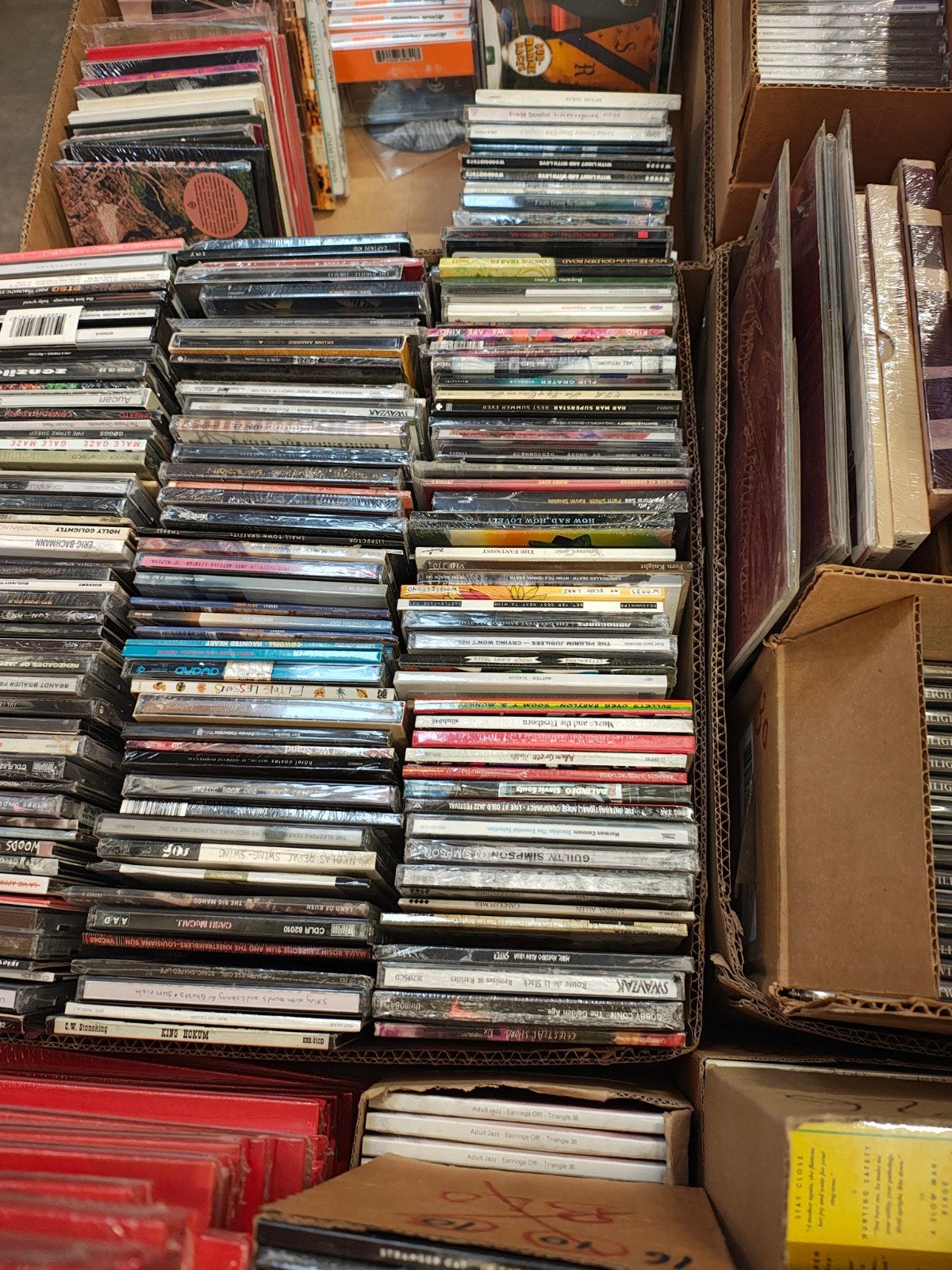 3000 différent albums 70000CD et Vinyle