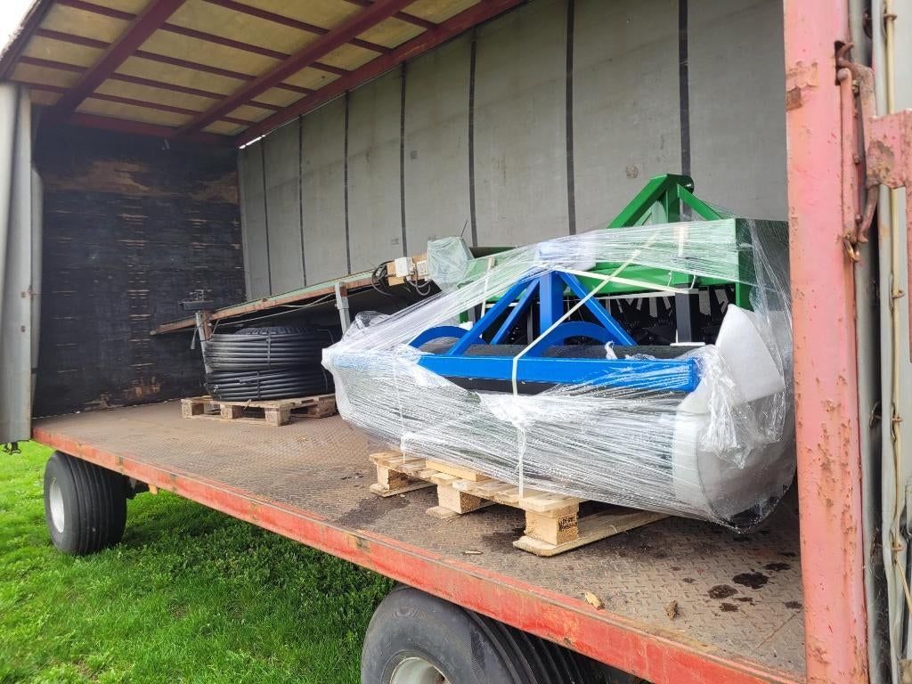 Zeilwagen mulder 6.2 x 2 mtr, Ophalen